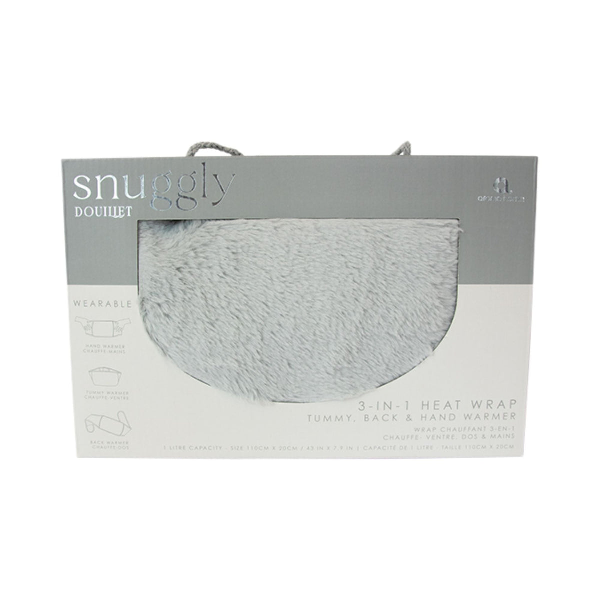 3 in 1 Heat Wrap - Grey