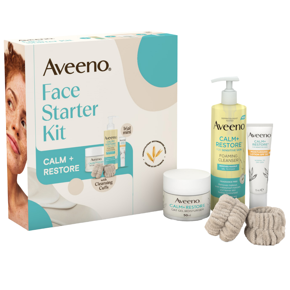 Aveeno Calm + Restore Face Starter Kit