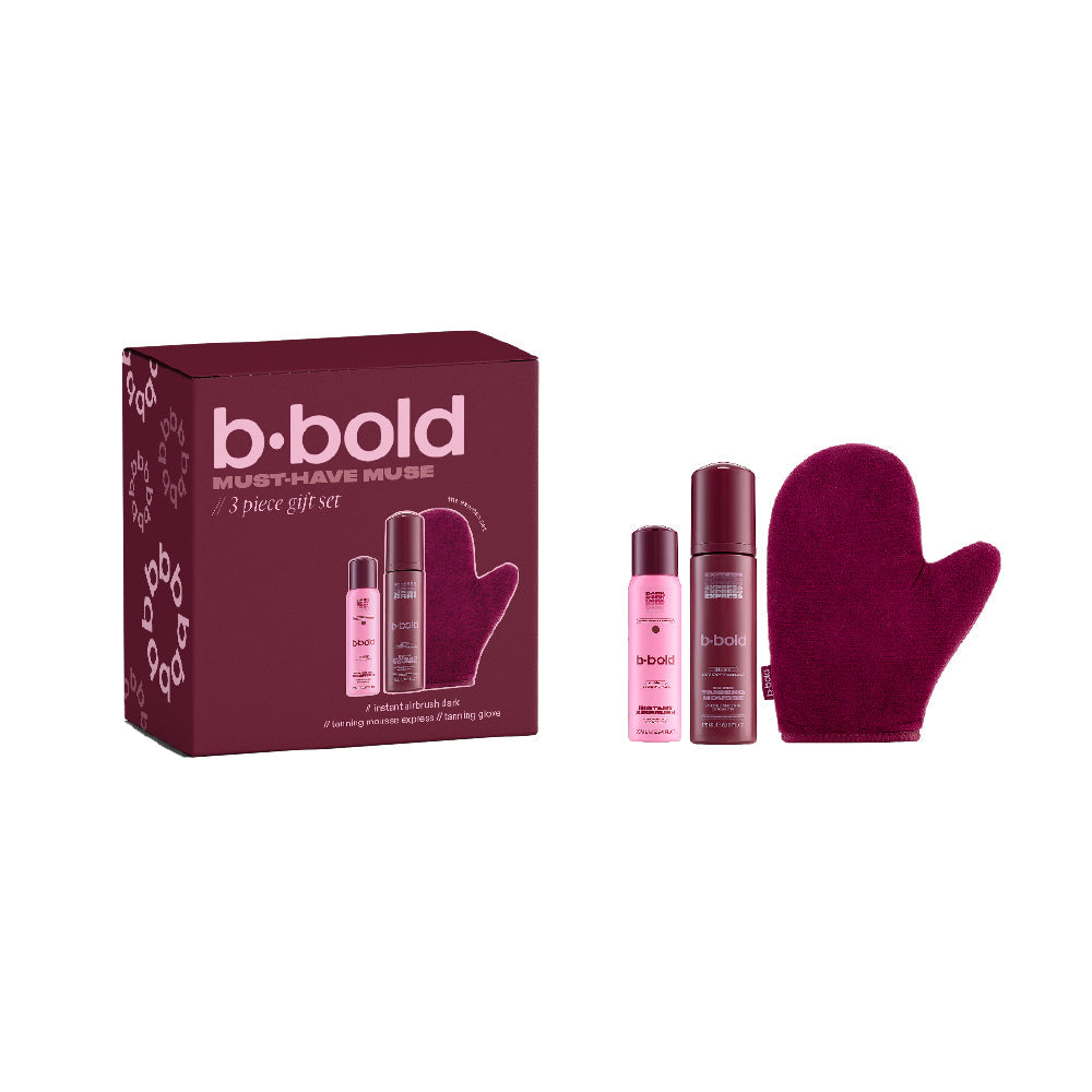 Bbold Must Have Muse 60min Express 3pc Tanning Gift Set