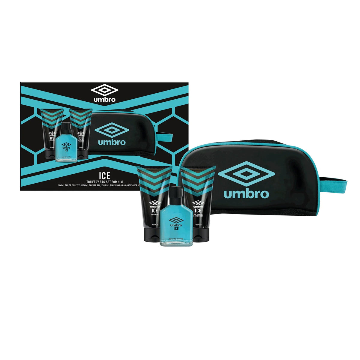 Umbro Ice Toiletries Bag Set