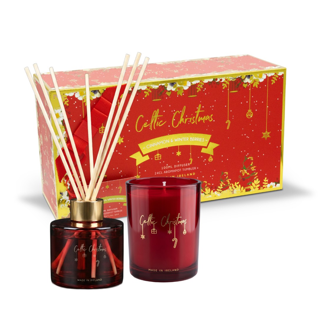 Cinnamon & Winter Berries gift set