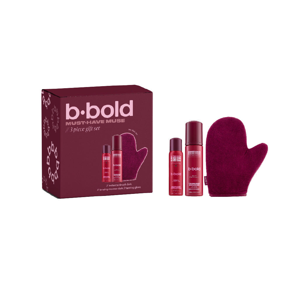 Bbold Must Have Muse Super Dark 3pc Tanning Gift Set