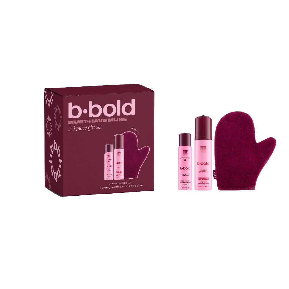 Bbold Must Have Muse Dark 3pc Tanning Gift Set