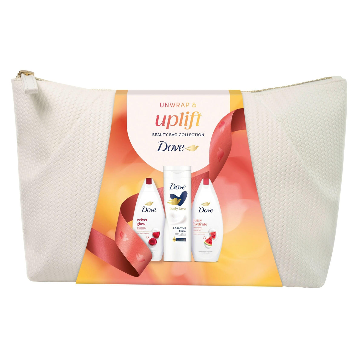 Dove uplift beauty bag