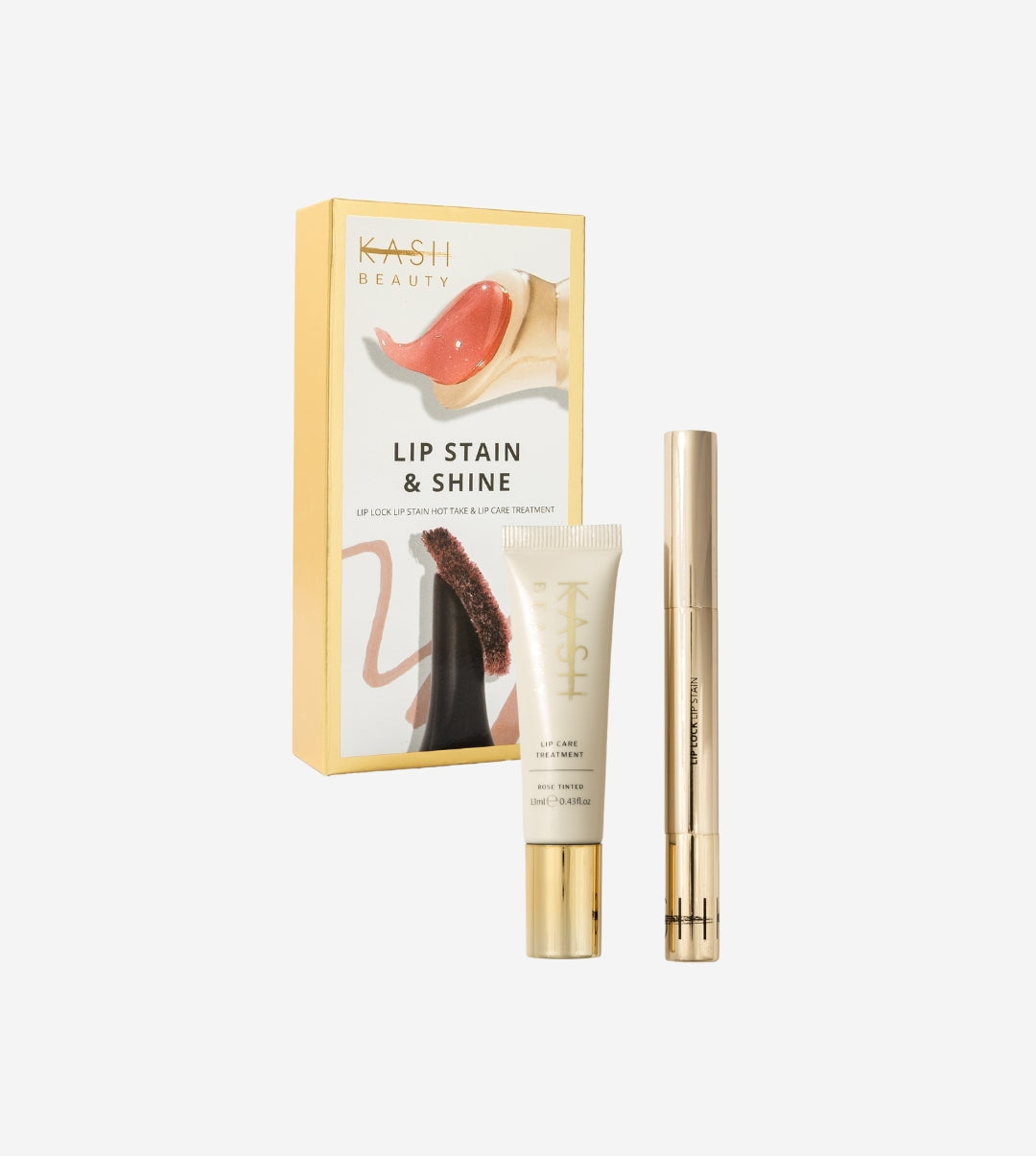 Kash Beauty Lip Stain and Shine Gift Set