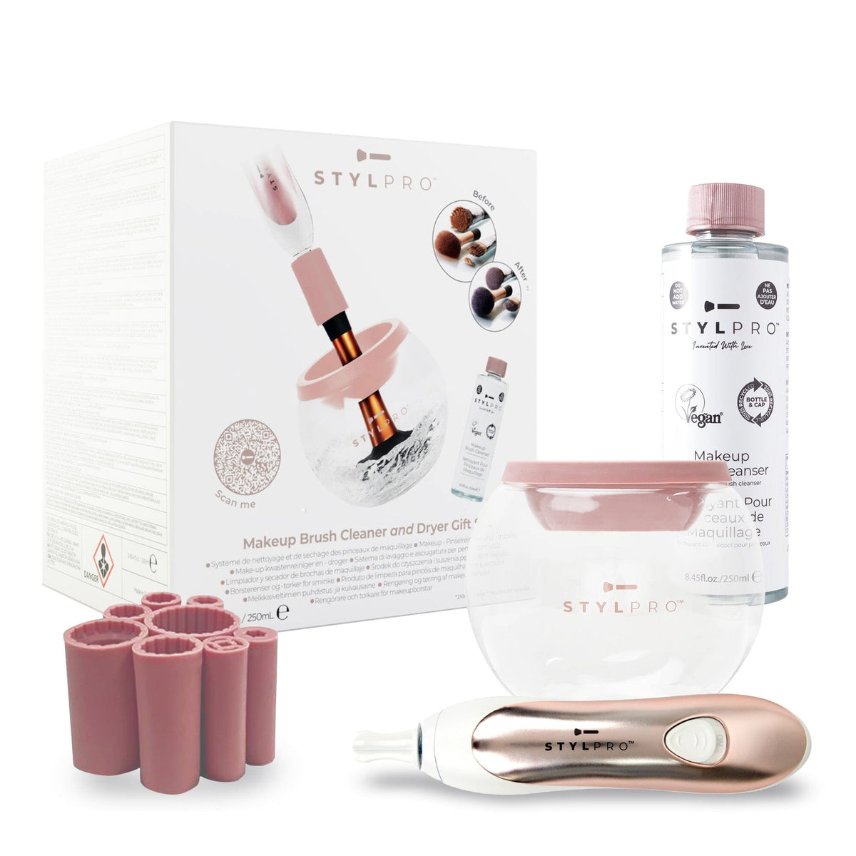 Stylpro Makeup Brush Cleaner Gift Set 6 Pack