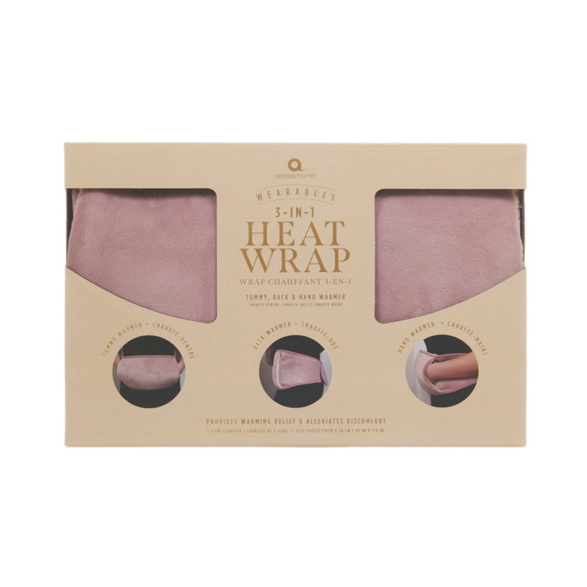 3 in 1 Heat Wrap - Pink