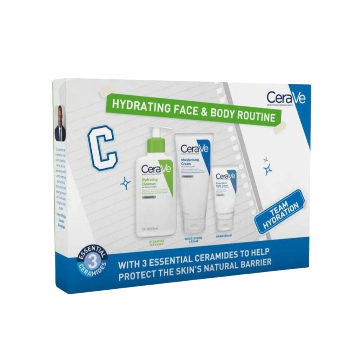 CeraVe Hydrating Face & Body Routine