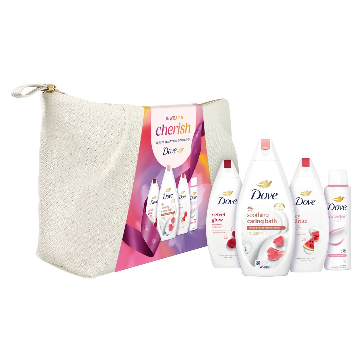 Dove Cherish Beauty Bag set