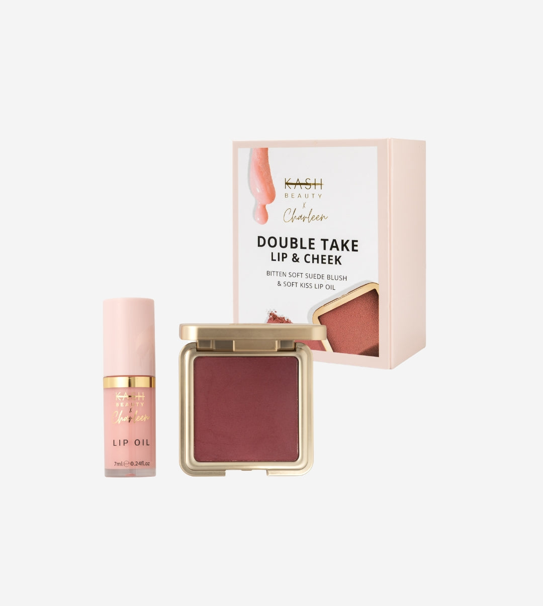 Kash Beauty Charleen Lip & Cheek Gift Set
