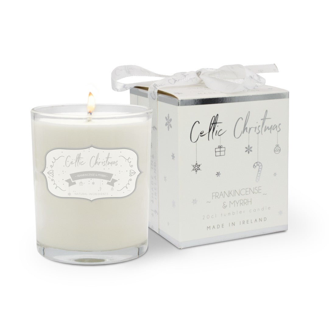 Frankincense & Myrrh ribbon tumbler