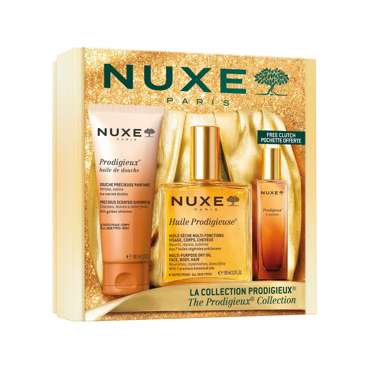 Nuxe 4 pc set the prodigieux collection