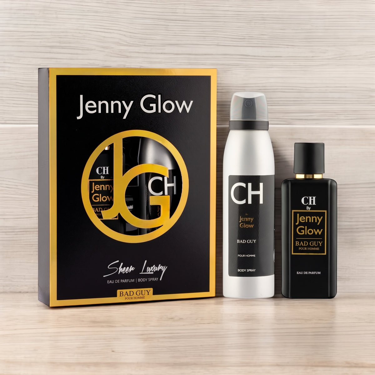 Jenny Glow 2 Piece Mens Set Bad Guy