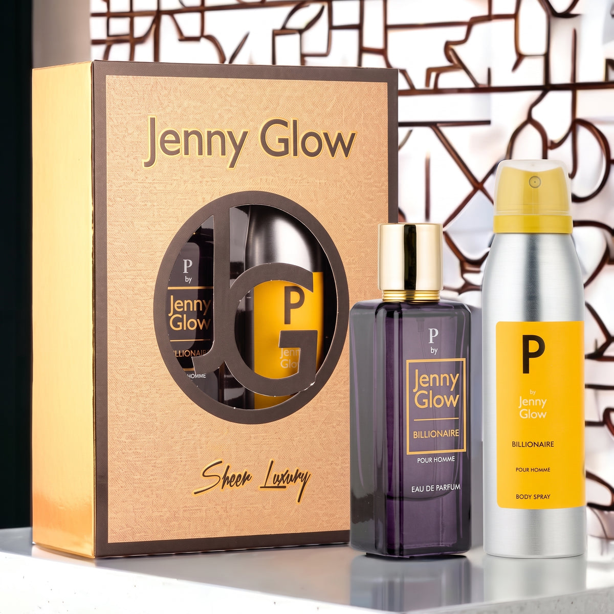 Jenny Glow 2 Piece Mens Set Billionaire