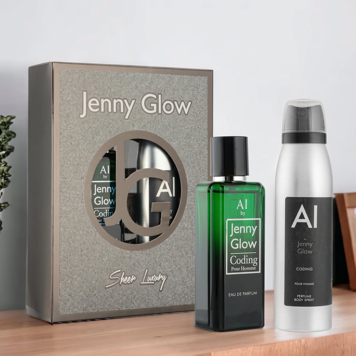 Jenny Glow 2 Piece Mens Set Coding