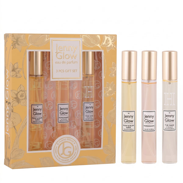 Jenny Glow 3 X 15Ml Gift Set (Shoe, Pomegranate, Myrrh)