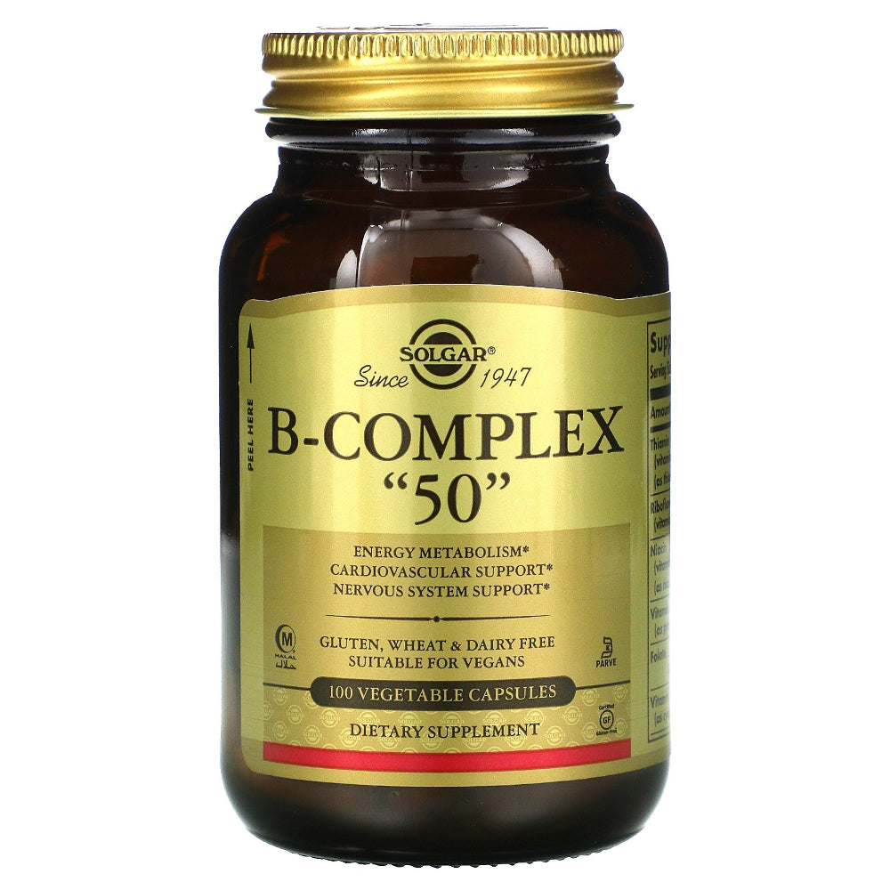 Solgar B Complex "50" Caps (50Pk)