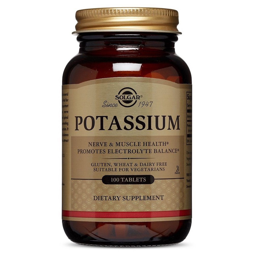 Solgar Potassium 100Tabs