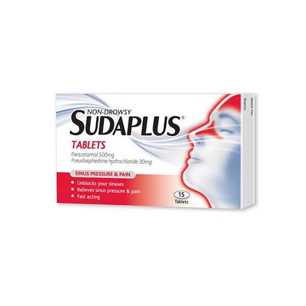 Sudaplus N/D Tabs 15Pk
