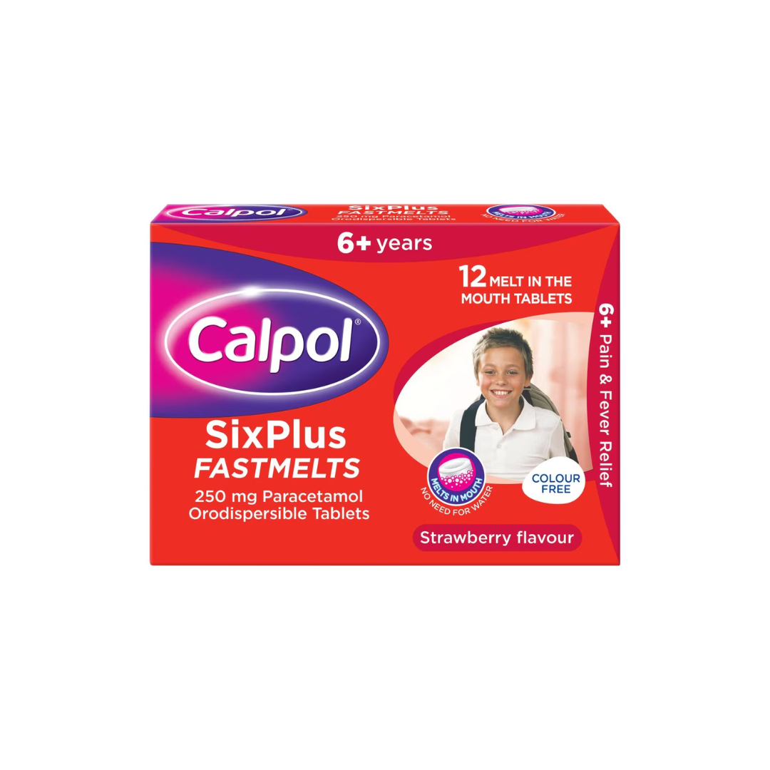 Calpol 6+ Fastmelts 12Pk