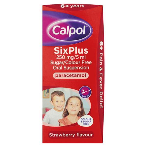 Calpol 6+ Sf 140Ml S/Berry Susp
