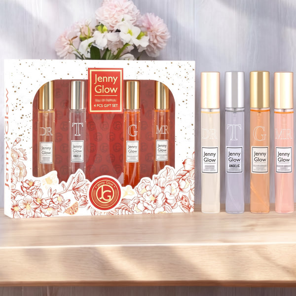 Jenny Glow 4 X 15Ml Gift Set (Carot Red, Blooming, Ador, Angelic)
