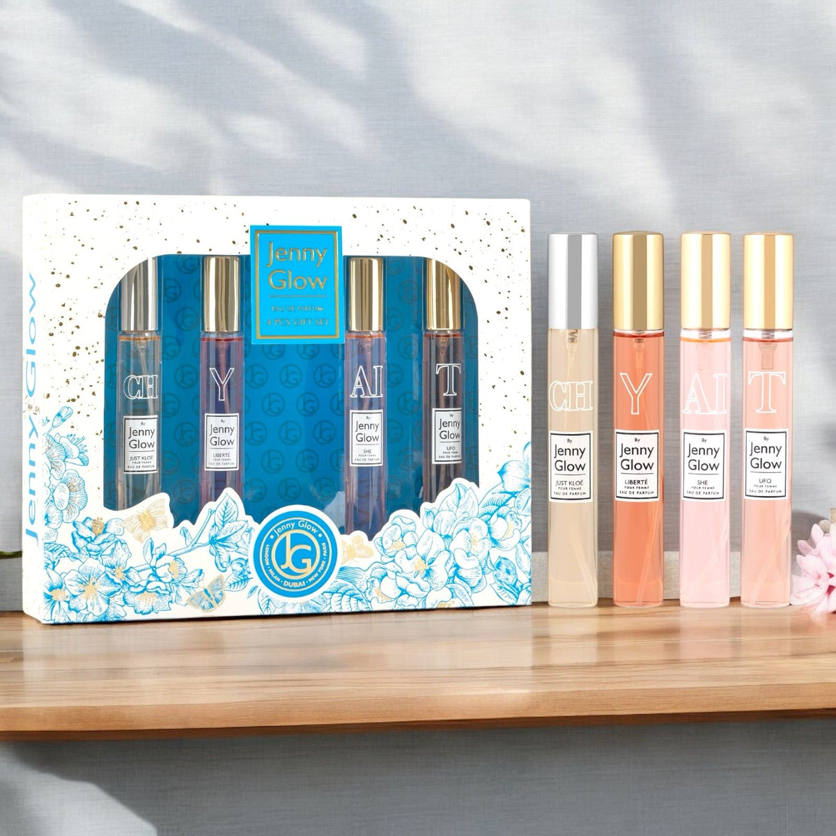 Jenny Glow 4 X 15Ml Gift Set (Ufo, She, Libertie, Kloe)