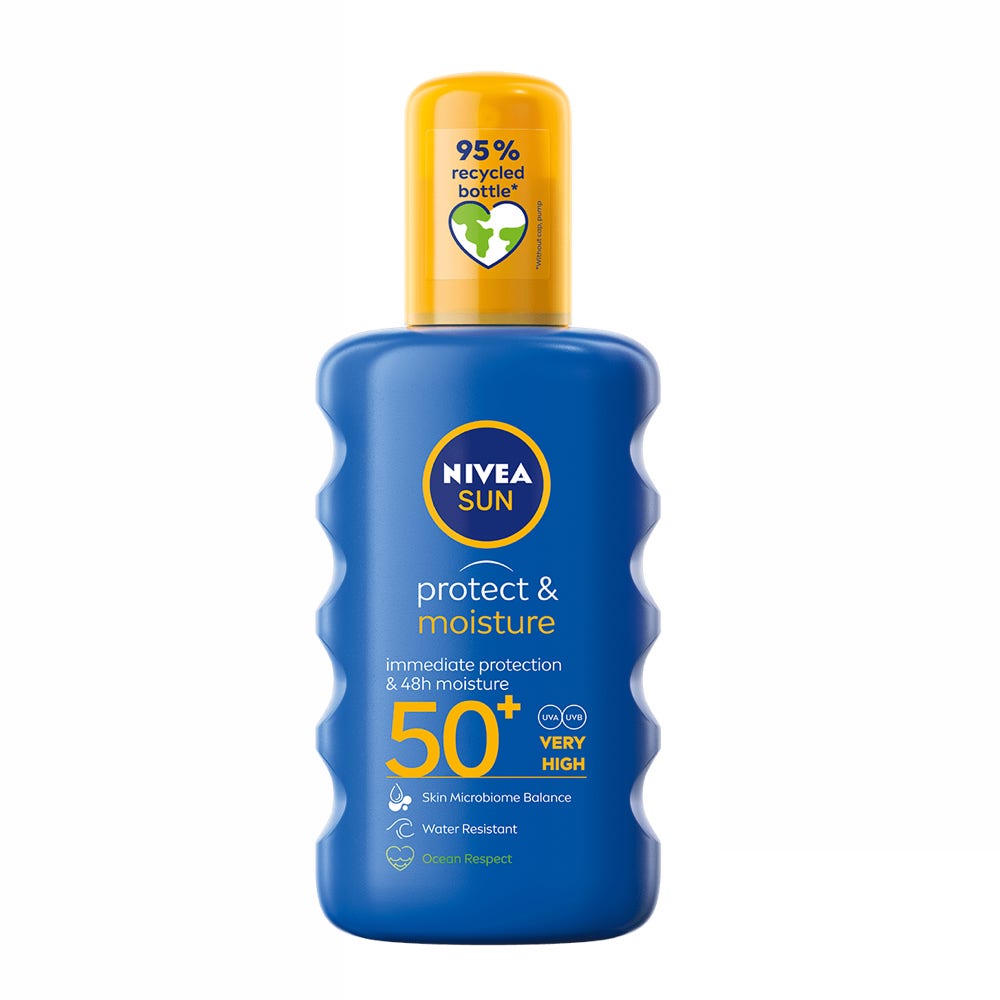 Nivea Sun Protect & Moisture Sun Spray Spf50+ 200Ml