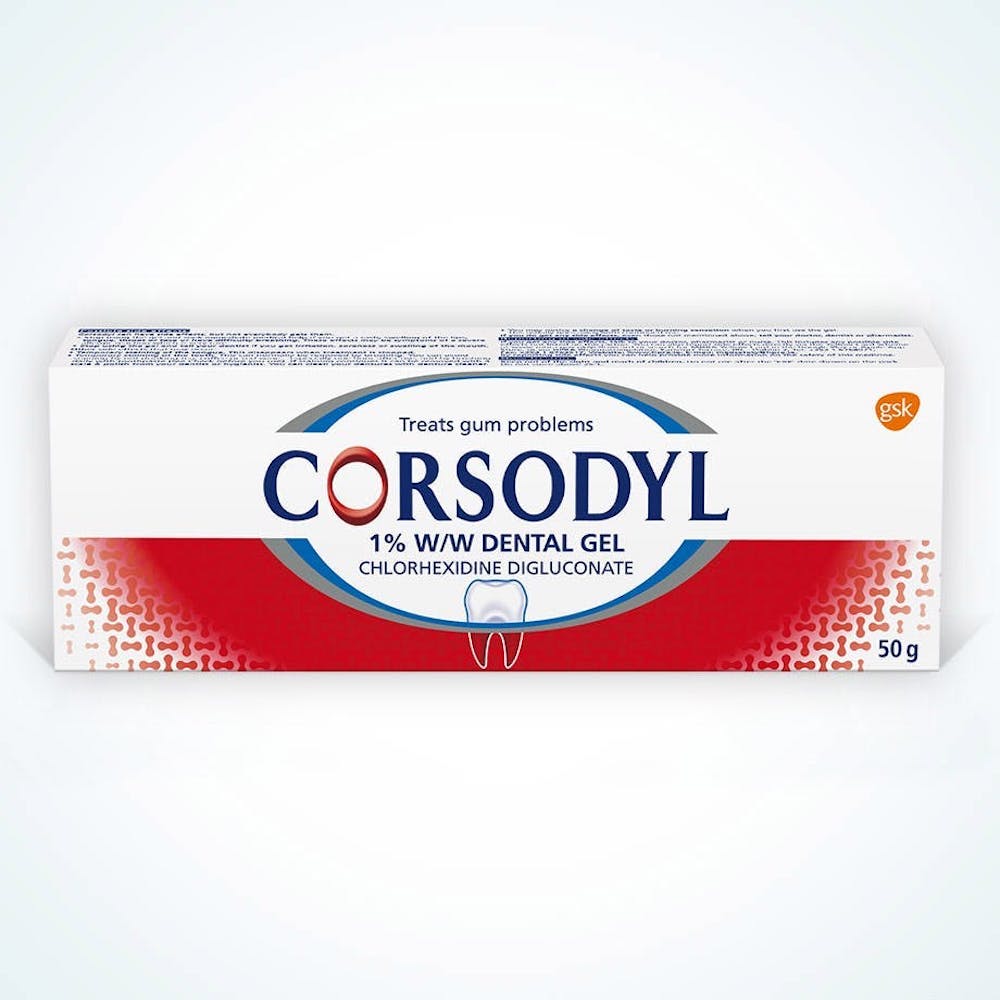 Corsodyl 50G Dental Gel