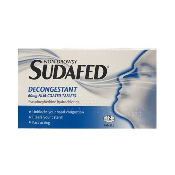 Sudafed N/D Tabs 12Pk