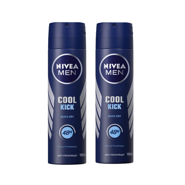 Nivea Men Deo 150Ml 2Pk Cool Kick €4.00