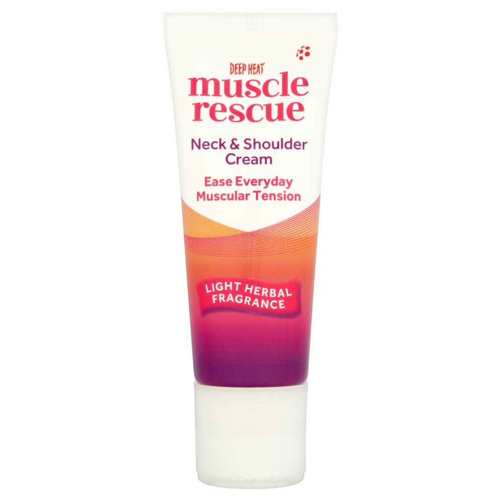 Deep Heat Muscle Rescue Neck & Shoulder Cream 50G