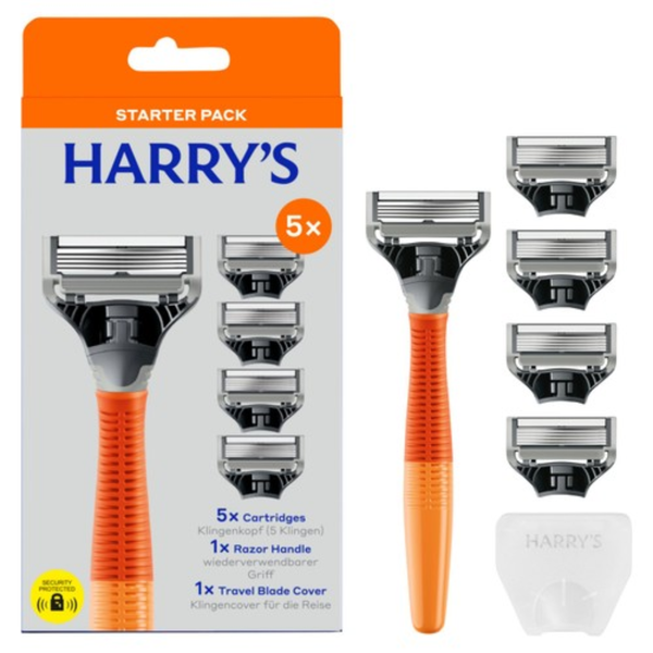 Harry's Razor And 5 Blades Starter Pack