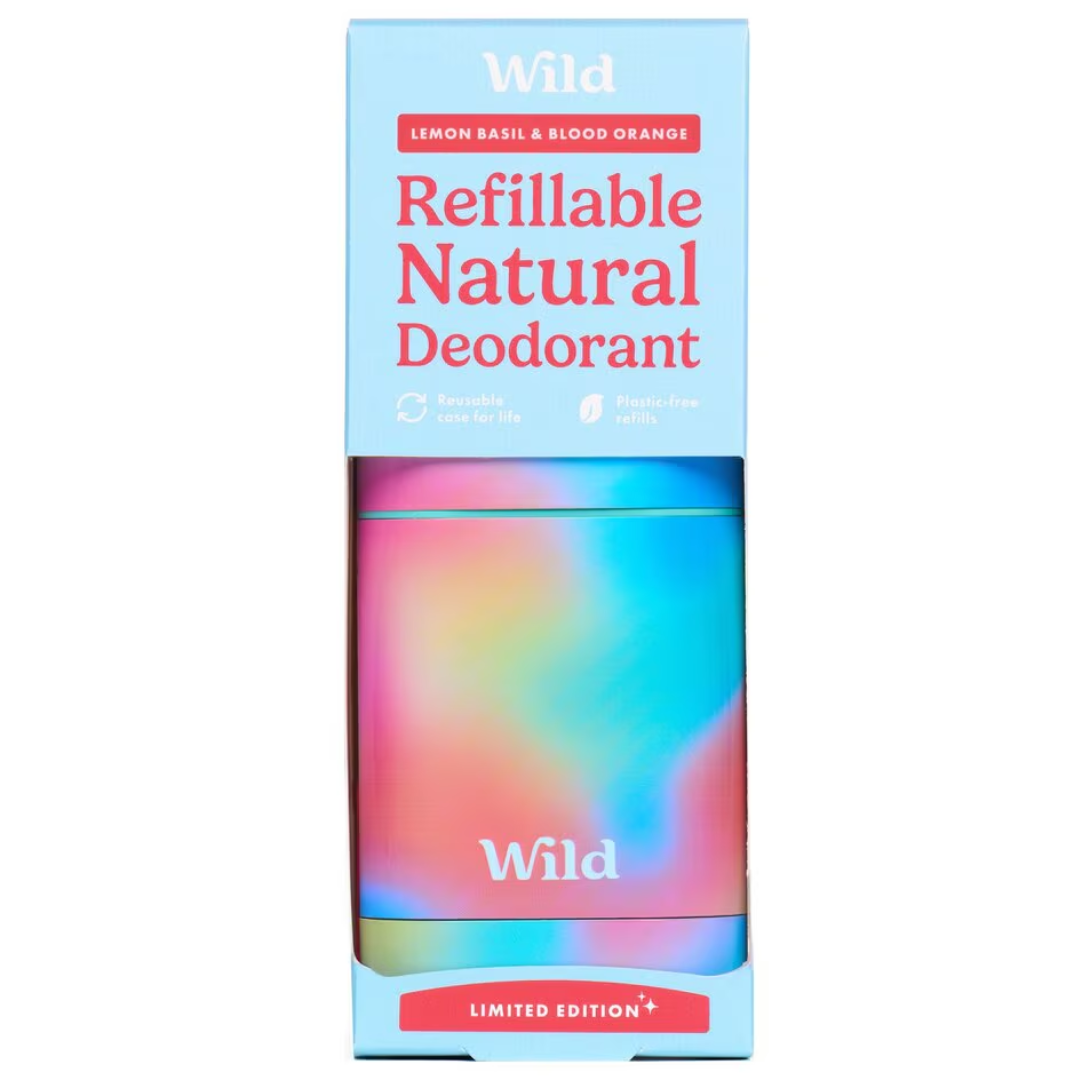 Wild Lemon Basil & Blood Orange Refillable Natural Deodorant