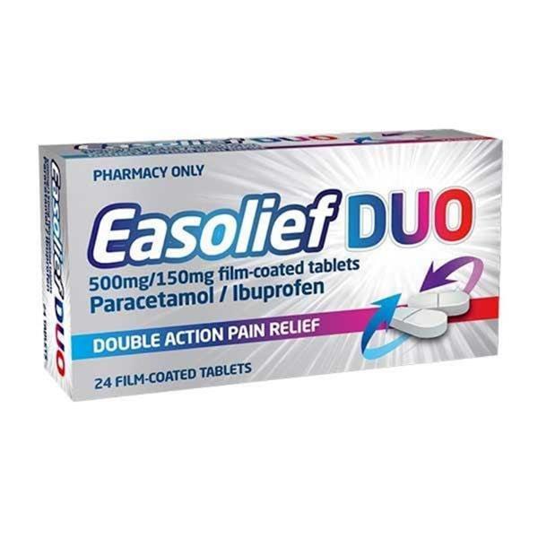 Easolief Duo 500/150Mg Tabs Paracetamol/Ibuprofen