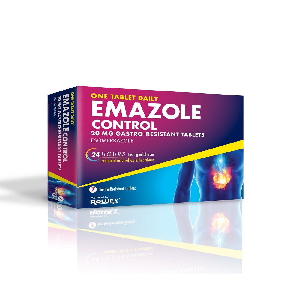 Emazole 20Mg Tablets 7Pk
