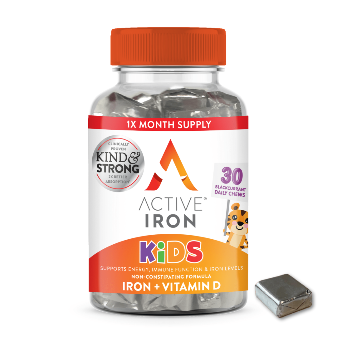 Active Iron Kids Iron & Vit D 30 Chews