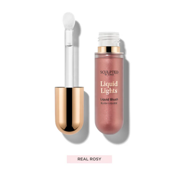 Scuplted Liquid Lights Real Rosy