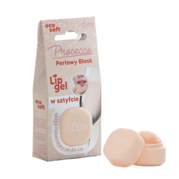 Lippy Prosecco Pearly Shine Natural Lip Balm