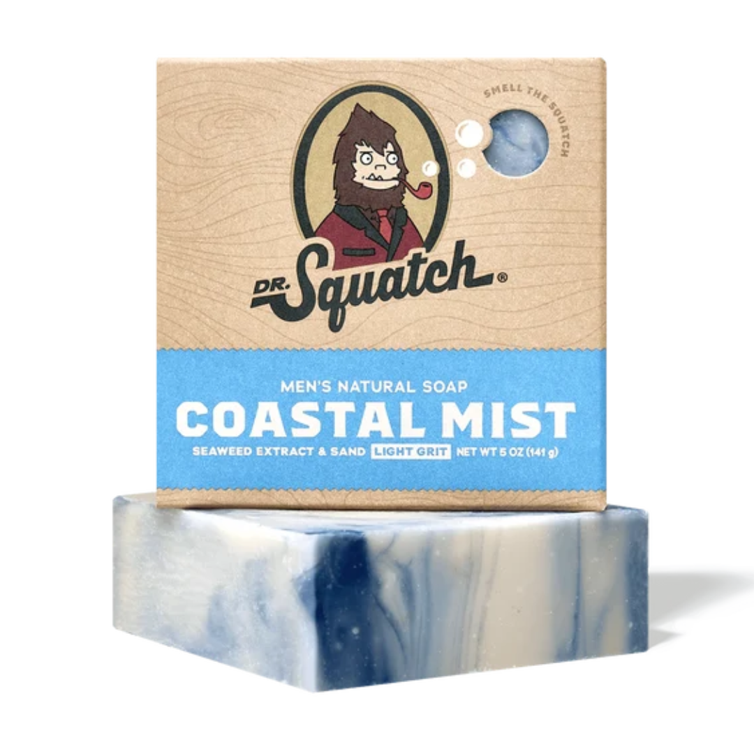Dr Squatch Coastal Mist Soap Bar 141G