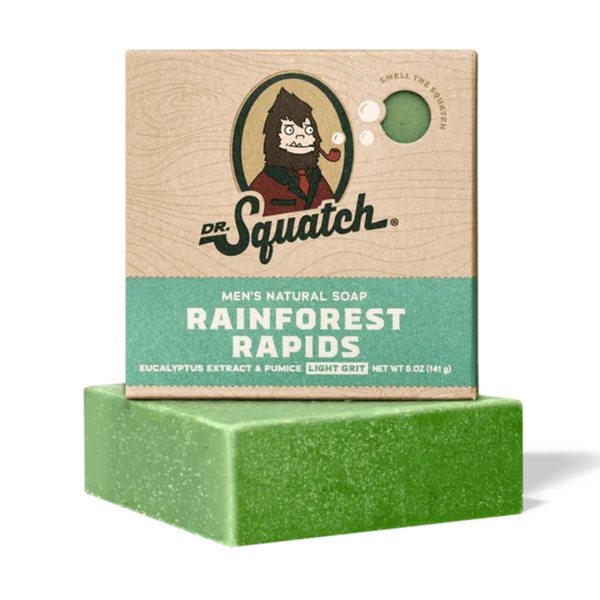 Dr Squatch Rainforest Rapids Soap Bar 141G