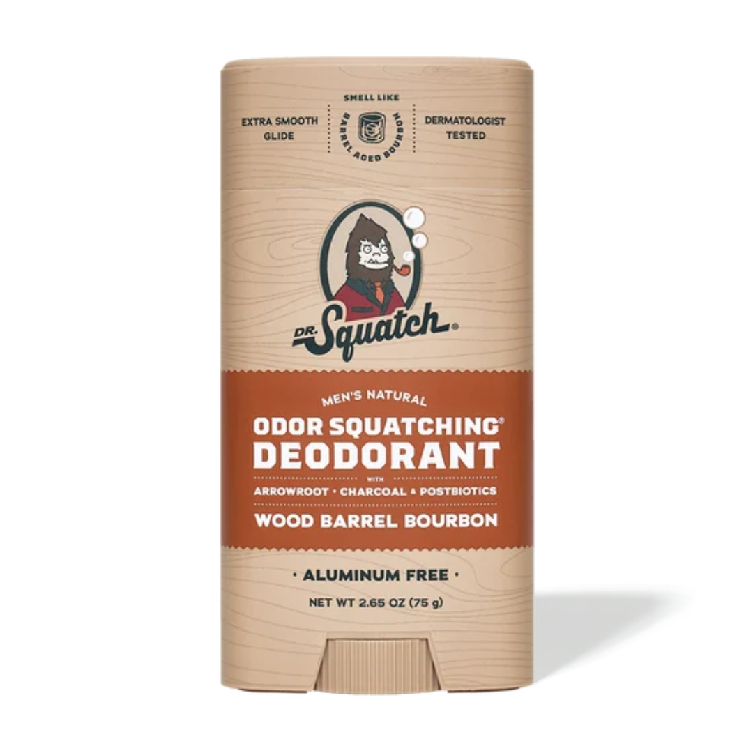 Dr Squatch Wood Barrel Bourbon Deodorant 75G