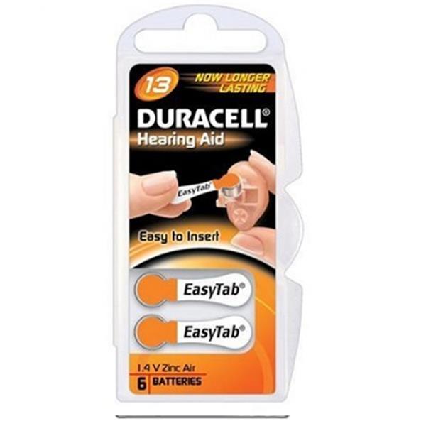 Duracell Hearing Aid Da13 Orange