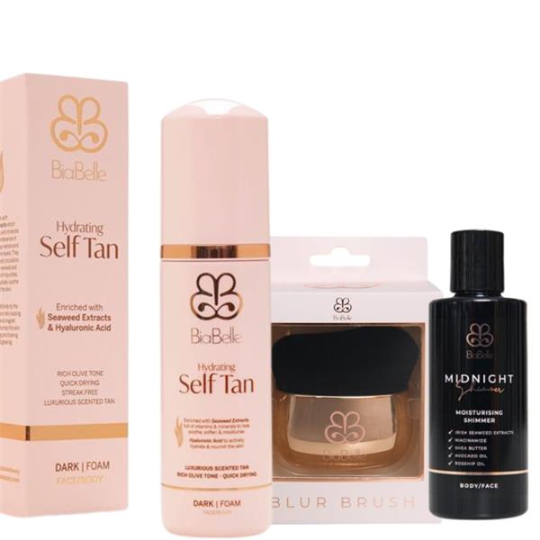 Biabelle Shimmer Bundle With Blur Brush- Dark