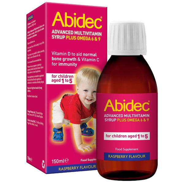 Abidec Multivitamin Syrup + Omega 3 150Ml