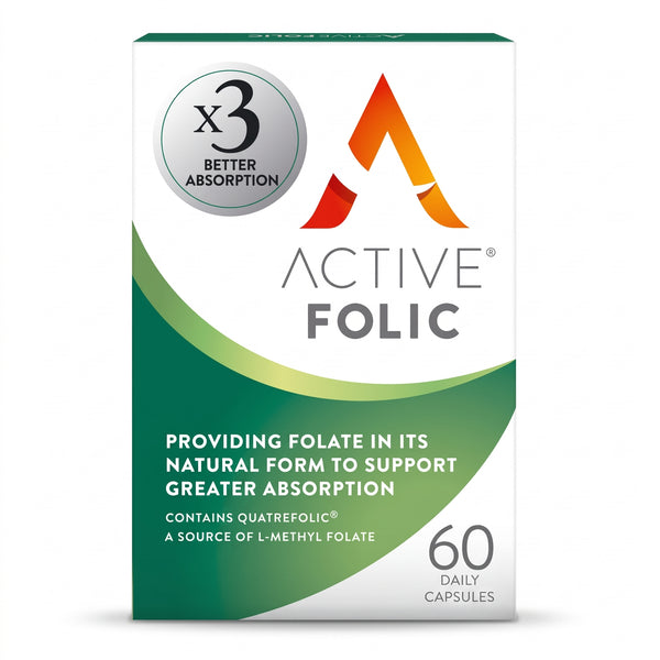 Active Iron Active Folic Caps 60Pk