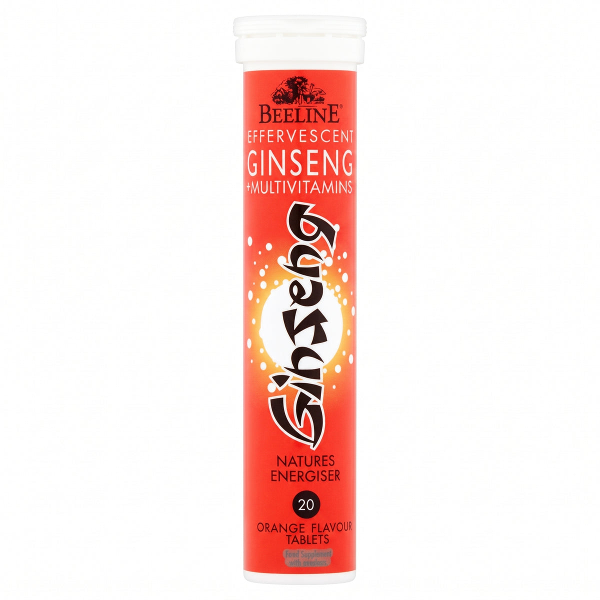 Beeline Effervescent Ginseng & Multivitamin 20Pk