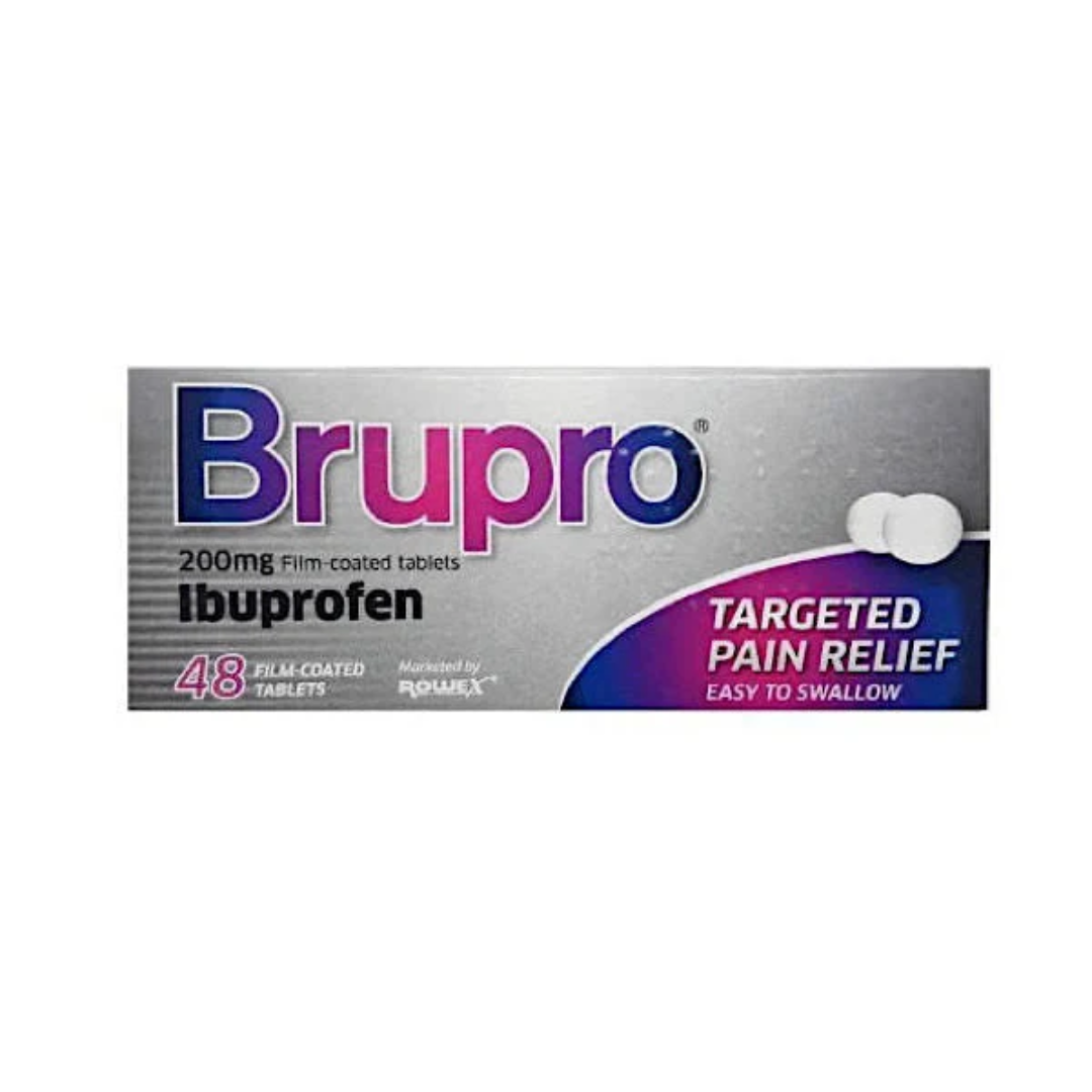 Brupo Brupro Ibuprofen 200Mg Tabs 48Pk