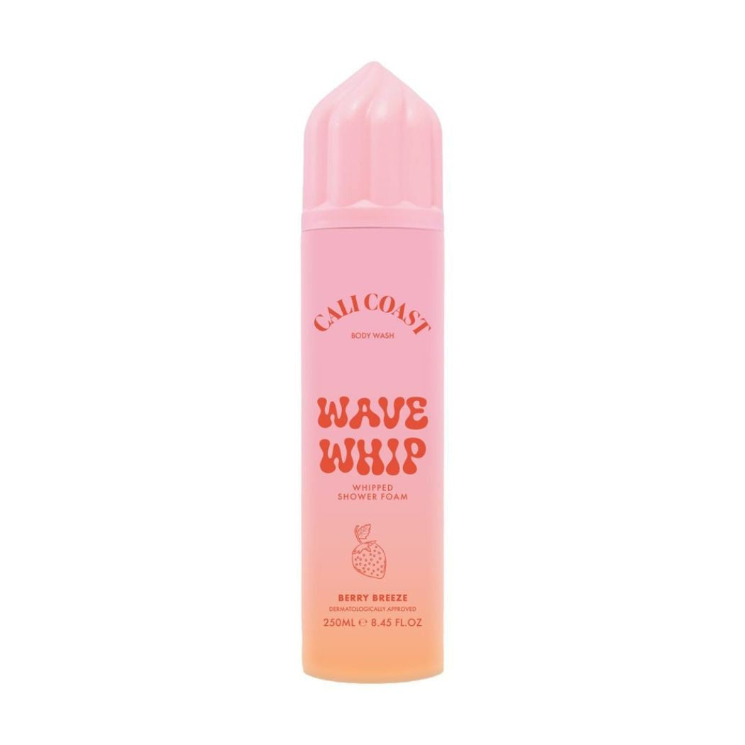 Cali Coast Wave Whip Shower Foam Berry Breeze 250Ml