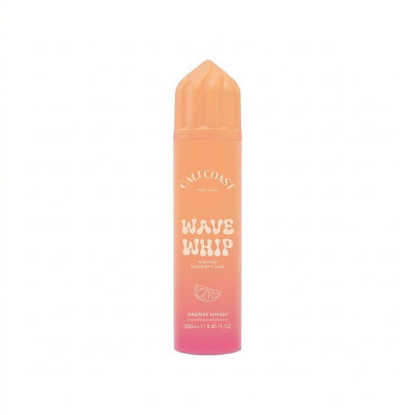 Cali Coast Wave Whip Shower Foam Orange Sunset 250Ml